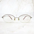 Liz Claiborne Eyeglasses Frame L249 DT3 Women Gold Metal Half Rim Oval 51-17-135 Pre-owned. Price: $13.49.