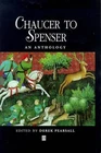 Chaucer To Spenser: Anthology By Derek Pearsall (english) Hardcover Book Brand. Price: $204.38.