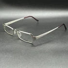 Prada Vpr 66F 3BF-1O1 Eyeglasses Frame Silver Flex Italy 53-17-135 Display New. Price: $169.95.
