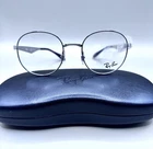 Ray-ban RB6343 2595 Silver Round Titanium Unisex Eyeglasses 47 19 140 Frame Only New. Price: $69.99.