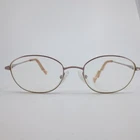Saks Fifth Avenue S5A 199T Purple Oval Eyeglasses Frames 50-18-130 Pre-owned. Price: $35.99.