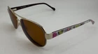 Vera Bradley Eyeglasses Frames Only Adrian Multicolor Floral Aviator 58-12-135 Pre-owned. Price: $28.88.