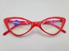 Women's Red Cateye Reading Glasses +2.75 Blue Light Blocking Spring Hinges New. Price: $16.96.