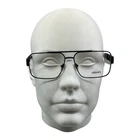 Versace VE1308 1261 Black Matte Greca Key Aviator Eyeglasses 58-14-145 Pre-owned. Price: $79.99.