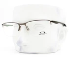Oakley Half Rim Socket 5.5 Eyeglasses OX3218-0254 Satin Pewter 54MM Case New. Price: $149.50.