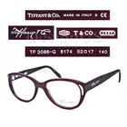 Tiffany & Co. TF2086-G 8174 Matt Cherry Black Size 52/17/140 Italy Eyeglasses New. Price: $164.00.