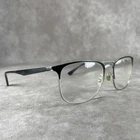 Ray Ban Eyeglasses, Frames Only, Rb 6421 2997, 54-18-145, Black/silver Pre-owned. Price: $44.99.