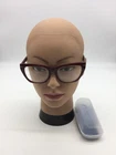 Capri DC368 Eyeglasses Optical Frame 54-17-145 Burgundy Pre-owned. Price: $16.99.
