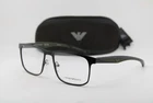 New Emporio Armani Ea 1163 3001 Black Gunmetal Green Authentic Eyeglasses 55-17. Price: $116.76.