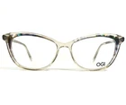 Ogi Eyeglasses Frames Uptown 387 Brown Clear Crystal Sand Tortoise 54-15-140 New. Price: $119.88.