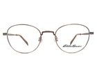 Eddie Bauer Eyeglasses Frames EB32213 Pk Pink Rose Gold Oval Wire Rim 49-20-135 New. Price: $44.99.