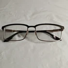 Columbia C3016 201 Matte Brown Rectangular Eyeglass Frames Only 59 17 150 Pre-owned. Price: $29.95.