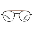 Rey Eyeglasses Frames JF2769 0060 Matte Black Orange Semi Rimmed 47-22-147 New. Price: $299.99.