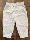 Nike Nwt Men's Large Baseball Pants Gray Grey BQ5400-052 Knee Length New. Price: $29.99.