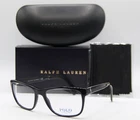 New Polo Ralph Lauren 2166 5001 Black Authentic Frame Eyeglasses 56-19. Price: $74.80.
