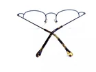 New Ellen Tracy Black Oval Half Rim Metal Eyeglasses Austria T202-18 48 21 140 Pre-owned. Price: $119.40.