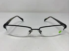 Valentino Italy V5593 0NJX 52-16-130 Black Half Rim Eyeglasses Frame -N12 New. Price: $48.00.