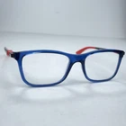 Ray-ban Eyeglasses Frames Rb 1549 3734 Blue Red Two Tone Square 48-16 125 Pre-owned. Price: $29.00.