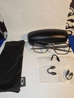 Oakley Hex Jector 8032 0255 Satin Grey Smoke Eyeglass Frames 16 141 Pre-owned. Price: $90.00.