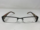 Conflict Eyewear Oh So Pretty Black 51-18-140 Half Rim Eyeglasses Frame BH64 New. Price: $28.00.
