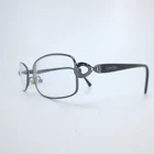 Calvin Klein Collection 948 598 Gunmetal Black Oval Eyeglass Frames 54-17-130 Pre-owned. Price: $35.99.
