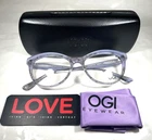 Ogi Evolution 9242/2199 Eyeglasses Frame Lavender Made In Italy Size 52-17-140 New. Price: $120.00.