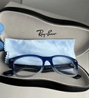 Ray-ban RB1528 3581 Eyeglasses Blue Fade Frames Only W/ Bonus Hard Case Pre-owned. Price: $26.21.