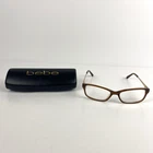 Bebe Eyeglasses Shine BB5122 210 Topaz Rectangular Full Rim 53-16-135 Framesonly Pre-owned. Price: $34.98.