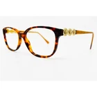 Versace Eyeglasses Womens Brown Tortoise Crystal Medusa Mod 3181-B 55-15-140 Pre-owned. Price: $89.99.