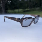 Vtg Alain Mikli Eyeglasses Frames Only Chevron Havana A01264 Designer Italy B015 Pre-owned. Price: $200.00.