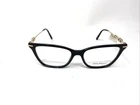 Salvatore Ferragamo Eyewear Italy SF2891 001 54-16-140 Black Gold Eyeglass K340 New. Price: $100.00.