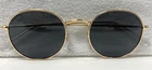 Wmp Nevada RET090 Gold/black Round Sunglasses 51 23 152 Pre-owned. Price: $29.99.