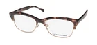 New Lucky Brand D109 Eyeglasses Browline Full-rim Brown Metal & Plastic Womens. Price: $39.95.