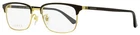 Gucci Rectangular Eyeglasses GG0131O 001 Gold/black 53MM New. Price: $269.00.