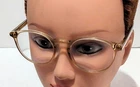 Tom Ford Tf 5524 045 Crystal Light Brown Eyeglasses 49-16-145 With Case Pre-owned. Price: $79.99.