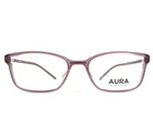 Aura By Airlock Eyeglasses Frames 3003 601 Clear Purple Semi Rimmed 52-17-140 New. Price: $79.99.
