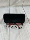 Dolce & Gabbana Dg 3199 2871 Eyeglasses Frame Black/polka Red Square 55 17 140 Pre-owned. Price: $69.99.
