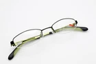 Puma PU15337 Peace Bk Black/green 46-19-135 Half Rim Frames Small B225 New. Price: $34.99.