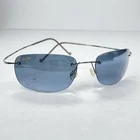 Maui Jim Sunglasses Frames Only MJ-502 Silver Rimless Japan Pre-owned. Price: $59.00.