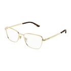 New Gucci GG1880O 002 Gold 53MM Eyeglasses. Price: $229.37.