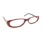 Diva 5228 C.862E Red Orange Brown Eyeglasses Frames 52-18 140 Italy Designer New. Price: $59.99.