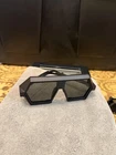 Vava Red Label RL0000 Sunglasses Mens Black Geometric Gray Tinted Lenses Frame Pre-owned. Price: $299.99.