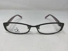Calvin Klein CK5283 033 49-15-135 Gunmetal/pink Full Rim Eyeglasses Frame T455 New. Price: $56.00.