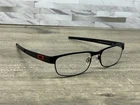 Rare Oakley OX5038-0153 Metal Plate Satin Light Steel Eyeglasses 55-18-140 Frame Pre-owned. Price: $74.87.