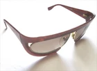 Vintage Silhouette M8020 Red Marble Gold Rim Sunglasses Frame Austria 61-13 125 Gebraucht. Price: $81.50.