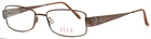 Elle EL18788 Brown Womens Rectangle Full Rim Eyeglasses 49-16-135 B:28 New. Price: $24.99.