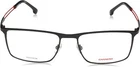 Carrera 8831 003 Matte Black Square Metal Eyeglasses Frame 55-18-140 Titanium Rx New. Price: $171.60.
