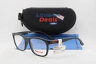 New Prada Vps 02N DG0-1O1 Black Rubber Authentic Eyeglasses 55-18. Price: $192.36.
