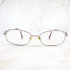 Seiko Eyeglasses Frame T189 Unisex Gold Titanium Rectangular Full Rim 51-17-135 Pre-owned. Price: $44.99.