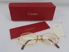 Vtg 1989 Cartier Must Panthere Gold Plated Eyeglass Frames 135-54-17 Pre-owned. Price: $399.99.